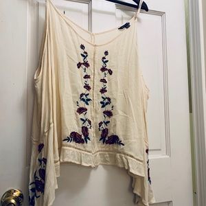 Cold Shoulder Bell Sleeve Blouse